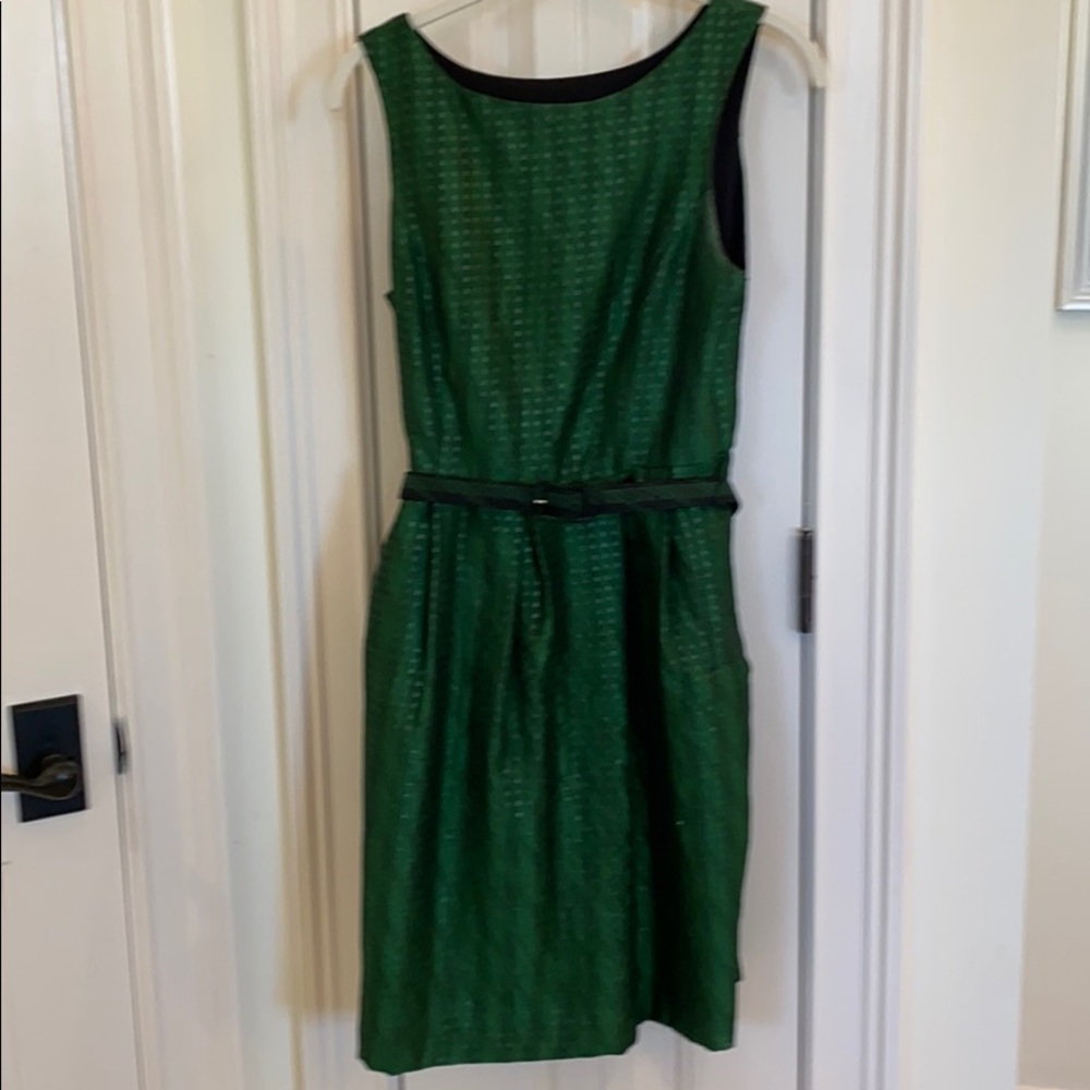 Eva Franco green cocktail dress